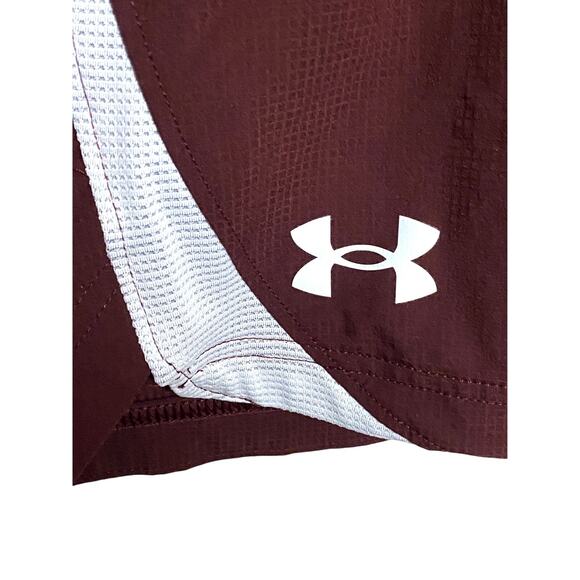 Under Armour Athletic Shorts Men S Fitted Drawstring Athleisure Sport Waist Logo - Picture 3 of 8